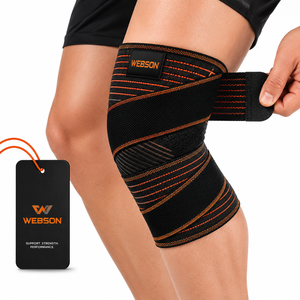 Soporte de Rodilla Webson, Ajustable, Compresión Transpirable, Protección Profesional para Levantamiento de Pesas, Entrenamiento, Fitness, Unisex - Product Image 5