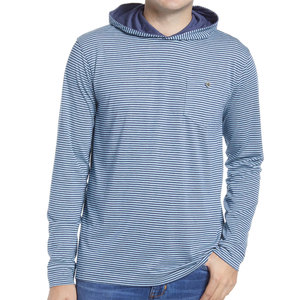 Casual Design With <b>Stripped</b> Print Trendy Designing With Custom Logo Design And Custom Logo / Drawstring For Adjusting Hood 2026 - Product Image 1