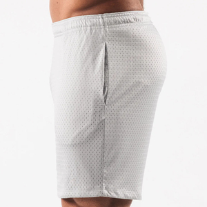 Pantalones Cortos Deportivos de Malla para Hombre, con Bolsillos, Cintura Elástica, 100% Poliéster, Cómodos, Estilo Atlético, Última Tendencia - Product Image 6