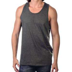 Débardeur personnalisé imprimé de haute qualité pour hommes, idéal pour la gym, l'entraînement, le fitness, le streetwear, sans manches, coupe musclée, 100% coton côtelé - Product Image 5