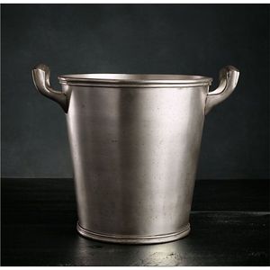 Premium Metal Wine Bucket For Events Hotel Bar Use Large Durable Champagne <b>Cooler</b> Ice Chiller Elegant Handled Tableware Decor - Product Image 1