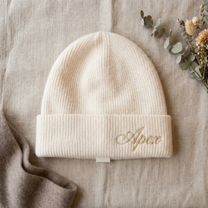 Gorro de Punto para Hombre, Gorro de Invierno con Puño, Estilo Urbano, Unisex, Logotipo Personalizado, Venta al por Mayor, Moda - Product Image 4