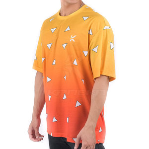 เสื้อยืดโอเวอร์ไซส์ผู้ชายทรงปกติ ผ้าฝ้าย 100% คุณภาพสูง แห้งเร็ว ระบายอากาศได้ดี สวมใส่สบายสำหรับฤดูร้อน - Product Image 5