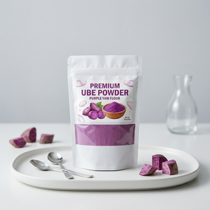 Harina de Raíz de Ube Liofilizada, Polvo de Ñame Morado de Grado Alimenticio para Preparación de Postres, 1 kg - Product Image 2
