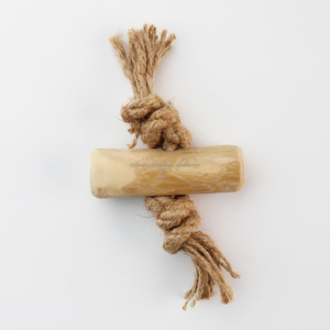 Remorqueurs de chien durs naturels, jouets de remorqueur en bois de café durables naturels, soutient la mastication saine, fabricant du Vietnam - Product Image 4