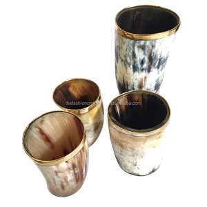 Cuerno Vikingo Hecho a Mano, Taza de Cerveza de Cuerno de Buey Natural, Jarra Nórdica Medieval, Regalo Rústico Personalizado al por Mayor, Decoración Coleccionable - Product Image 4