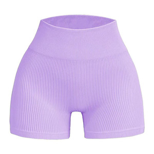 Pantalons de yoga et shorts de sport pour femmes, taille haute, respirants, effet délavé, extensibles, style hip-hop, sexy, pour le fitness, vente en gros personnalisée - Product Image 6
