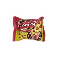 CHOCO PN Gâteau au chocolat sucré, moelleux et délicieux, recouvert de crème de guimauve et de sucre, biscuits au chocolat en vrac OEM, Vietnam, 96 pièces