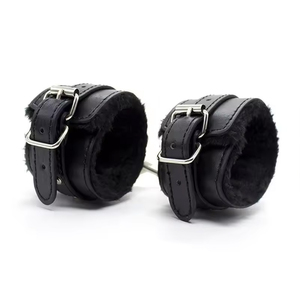 High Quality Custom Made Industries Soft Leather <b>Ankle</b> Straps Durable Non-Slip Double Closure Training Leather <b>Ankle</b> Strap - Product Image 1