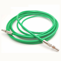 Cable de Fibra Óptica para Corte Láser de Alta Potencia Damu D80, Núcleo de Cuarzo Puro, Certificado CE IOS9001, Conector QBH Verde Personalizable