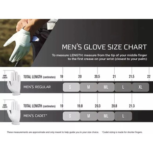 Golf Glove PU Leather Breathable Non-Slip Adjustable <b>Wrist</b> <b>Strap</b> Right Hand Unisex Sports - Product Image 4