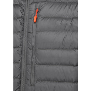 Veste longue d'hiver pour homme sur mesure, design à capuche, matelassée, doublure en sherpa, service OEM, coupe-vent, respirante, 100% polyester - Product Image 6