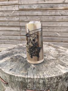 Mug en corne naturelle artisanal, style animal exquis, poli pour une expérience de plaisir supérieure - Product Image 5