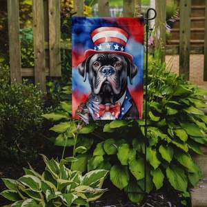 Cane Corso Patriotique Américain Jardin Drapeau Multicolore Boîte Aux Lettres Décorative Cour Bannière pour Patio Oeuvre Fleur Lits Taille pour Cour - Product Image 2