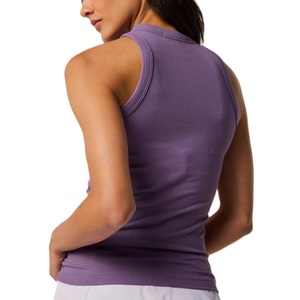 Women's Casual Breathable Gym Fitness Tank <b>Top</b> Ribbed Sleeveless Yoga Racerback Quick-Dry High Quality Sports <b>Tops</b> - Product Image 2
