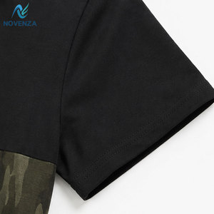 Tenue d'été décontractée pour hommes, ensemble t-shirt et short, tissu doux, coupe confortable, adapté aux aventures en plein air, vêtements de maison - Product Image 5