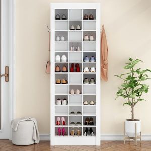 Scarpiera salvaspazio in alluminio per la casa - Design semplice e moderno - Product Image 1