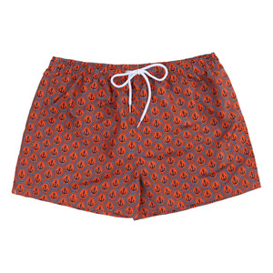 Short de bain pour homme de qualité supérieure, séchage rapide, léger, décontracté, pour la plage, avec logo personnalisé, motif uni, sublimation - Product Image 4