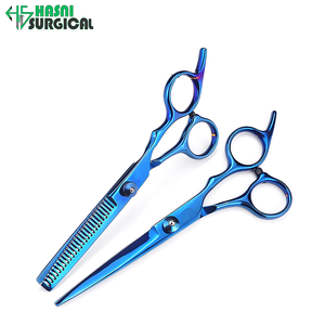 HASNI SURGICAL Instrumentos Quirúrgicos para Quirófanos, Set de Tijeras para Cortar y Entresacar Cabello de Barbería, Certificación CE Clase I - Product Image 5