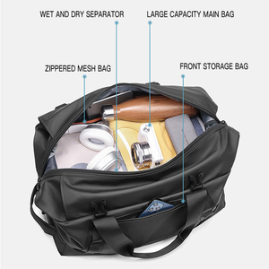 Sac de voyage robuste, sac de sport imperméable, grande capacité, sac de rangement durable - Product Image 6