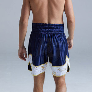 Pantalones Cortos de Muay Thai Personalizados para Competición, Cómodos, con Cintura Ancha, para Entrenamiento de Boxeo - Product Image 3