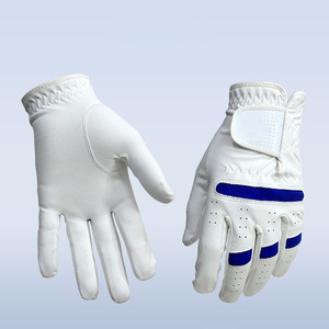 Gants de golf en cuir de cabretta de qualité supérieure, personnalisés, antidérapants, pour hommes, usage sportif, fermeture à boucle, haut de gamme, authentiques - Product Image 1