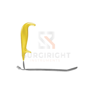 มีดผ่าตัดสมอง Halle Brain Knife ผลิตจากเหล็กกล้าไร้สนิมเยอรมัน เครื่องมือผ่าตัดกระดูกและข้อ สำหรับการผ่าตัดสมอง ใช้ซ้ำได้ ได้รับมาตรฐาน CE ระดับ Class I - Product Image 4