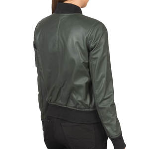 Chaqueta de Cuero con Cremallera para Mujer, Ropa de Invierno, Chaqueta de Cuero PU de Moda para Dama, Ropa de Invierno, Chaqueta de Cuero para Mujer de Estilo Nuevo - Product Image 6