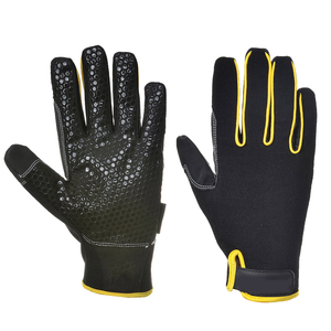 Gants personnalisés en fil métallique d'acier résistants aux coupures et aux piqûres, demi-doigts, pour boucher, pêche et manipulation de la viande - Product Image 5