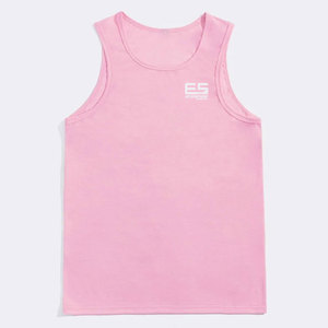 เสื้อกล้ามออกกำลังกายสีพื้นขายส่งสำหรับผู้ชาย ออกแบบโลโก้ได้ตามต้องการ เสื้อกล้ามระบายอากาศสำหรับผู้ชาย ขายออนไลน์ - Product Image 1