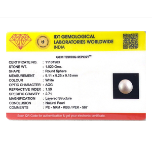 Loose Pearl 5.1 Carat Luxury Gemstone for Fine Jewelry - Product Image 3