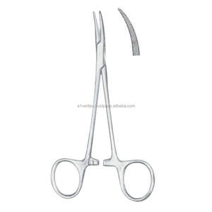 Pinzas Quirúrgicas Reutilizables Manuales de Acero Inoxidable de Calidad Premium A-1 VERITAS de 12 cm con Dientes Cruzados para Arterias |   Aguja - Product Image 6