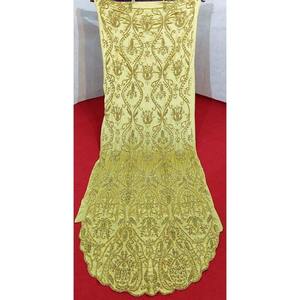 Fournisseur indien de tissu satiné coloré pour robes de mariée, destiné aux filles somaliennes et africaines, à prix abordable - Product Image 3