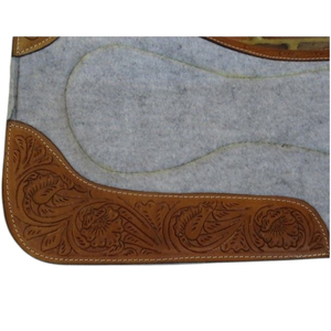 Almohadilla de Silla de Montar para Caballos, Deportiva, Impermeable, de Color Sólido, en Cuero PU, Diseño Acolchado Morado - Product Image 3