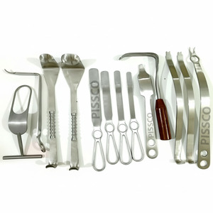 PISSCO Spoon And Chisel Surgical Set Surgical Spoon <b>Instrument</b> Set Bone Curette And Chisel Set Stainless Steel Made By Pissco - Product Image 2