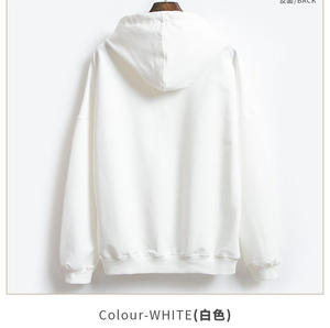 High Quality Lightweight 100% Cotton Fleece 300g Digital Breathable Anti-Pilling Autumn Eco-Friendly Oversized Hoodie <b>Men</b> - Product Image 3