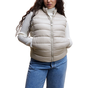 Chaleco Acolchado para Mujer, Diseño Premium, Protección Contra el Viento, Color Único, Fabricante al por Mayor - Product Image 1