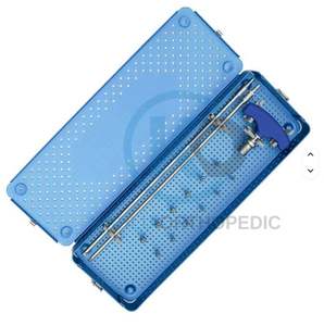 Juego de Escariadores Flexibles de Alta Calidad para Clavado Intramedular Manual KAHLU ORTHOPEDIC, Instrumental de Acero y Aluminio Pulido Clase I - Product Image 3
