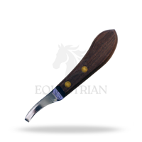 Couteau à sabot classique droit avec manche standard – Outil vétérinaire pour l'examen et la coupe des sabots de cheval