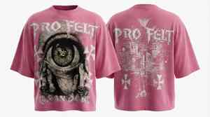 Camiseta Clásica Extra Grande con Apliques Personalizados, Logotipo Bordado, Hombros Caídos, Mangas Cortas, 100% Algodón, Transpirable, Estilo Hip Hop - Product Image 6