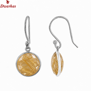 Handmade elegant <b>earrings</b> 925 sterling <b>silver</b> amazonite gemstone dangler drop bezel <b>earrings</b> for <b>wedding</b> party - Product Image 6