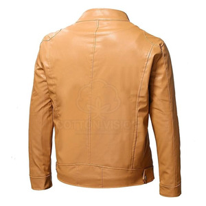 Nouvelle arrivée, veste en cuir de haute qualité pour homme, design tendance, veste en cuir personnalisée pour homme, hiver - Product Image 3