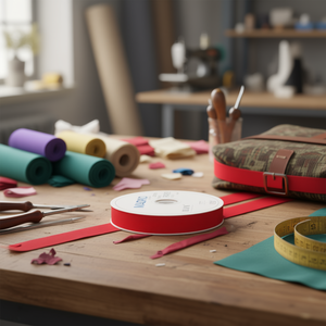 Iln Cinta De Correa Roja 2.5Cm X 22M <b>Webbing</b> Para Correas - Product Image 2