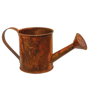 Arrosoir en acier galvanisé, design classique vintage, pot en métal pour l'arrosage des jardins intérieurs et extérieurs, outil de jardinage. - Product Image 5