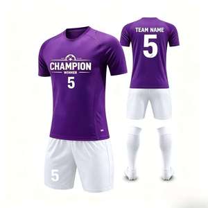 Uniforme de Entrenamiento de Fútbol con Combinación de Colores de Última Moda, Logotipos de Fútbol Personalizados, Uniformes Personalizados, Camiseta de Fútbol Blanca Personalizada - Product Image 4