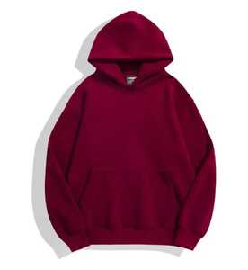 เสื้อฮู้ดดี้เปล่าแบบหนาพิเศษสั่งทำพร้อมโลโก้ขายส่ง ทรงโอเวอร์ไซส์ ไหล่ตก มีกระเป๋าจิงโจ้ รับผลิตแบบ OEM/ODM - Product Image 3