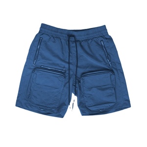 Custom 100% Nylon OEM Multi Zipper Pocket <b>Tactical</b> Cargo <b>Shorts</b> Nylon Drawstring Men Zipper Cargo <b>Shorts</b> Manufacturer - Product Image 2