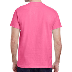T-shirt à manches courtes en coton 100% de haute qualité, col rond, coupe régulière, respirant et à séchage rapide, prix de gros - Product Image 2