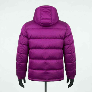 Trendy Winter Quilted Puffer <b>Jacket</b> for Men with Stand Collar Streetwear Style Comfortable <b>Padding</b> <b>Waterproof</b> Durable Stitching - Product Image 3