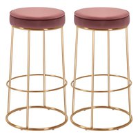 Taburete de Bar de Altura Media de Metal y Madera de Estilo Industrial de Lujo con Reposapiés, Silla de Bar Moderna para Cocina
